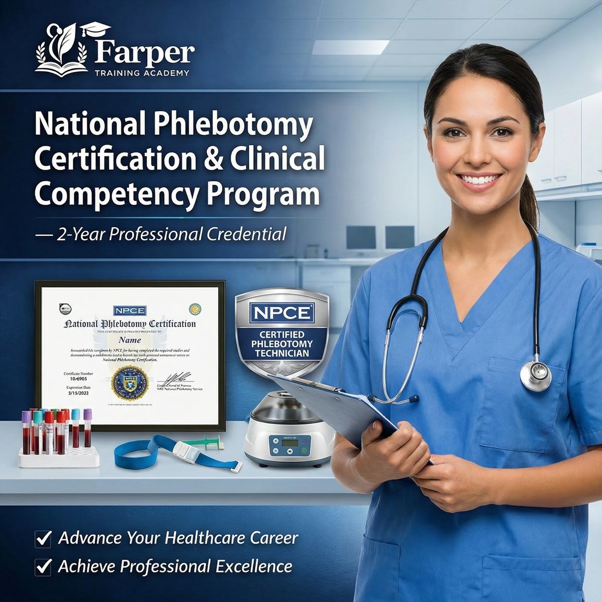 National Phlebotomy Certification & Clinical Competency Program