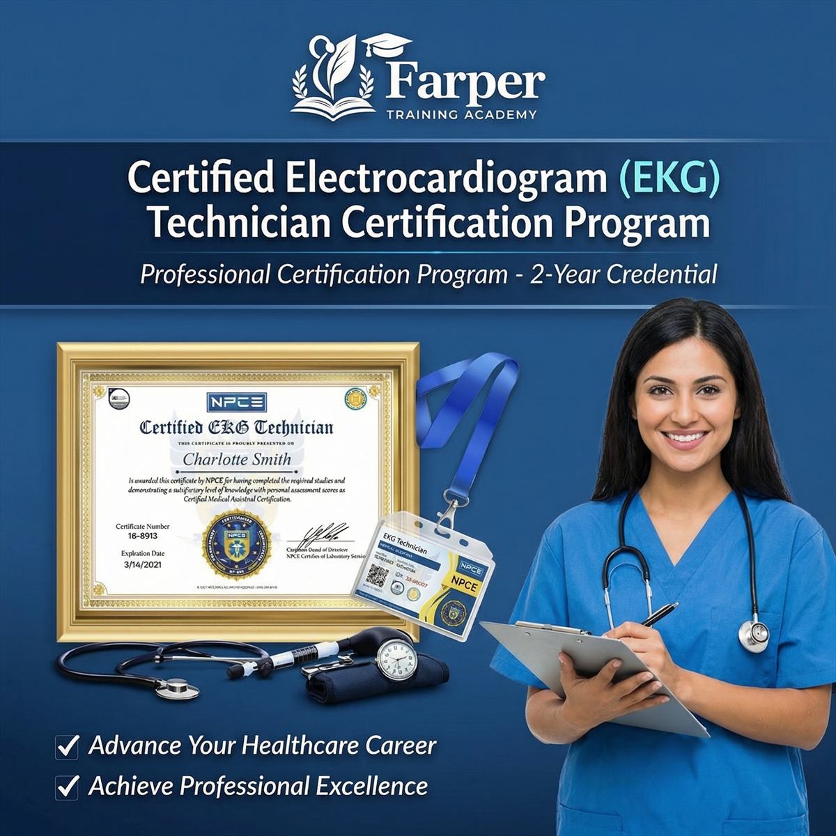 Certified EKG Technician Certification Program