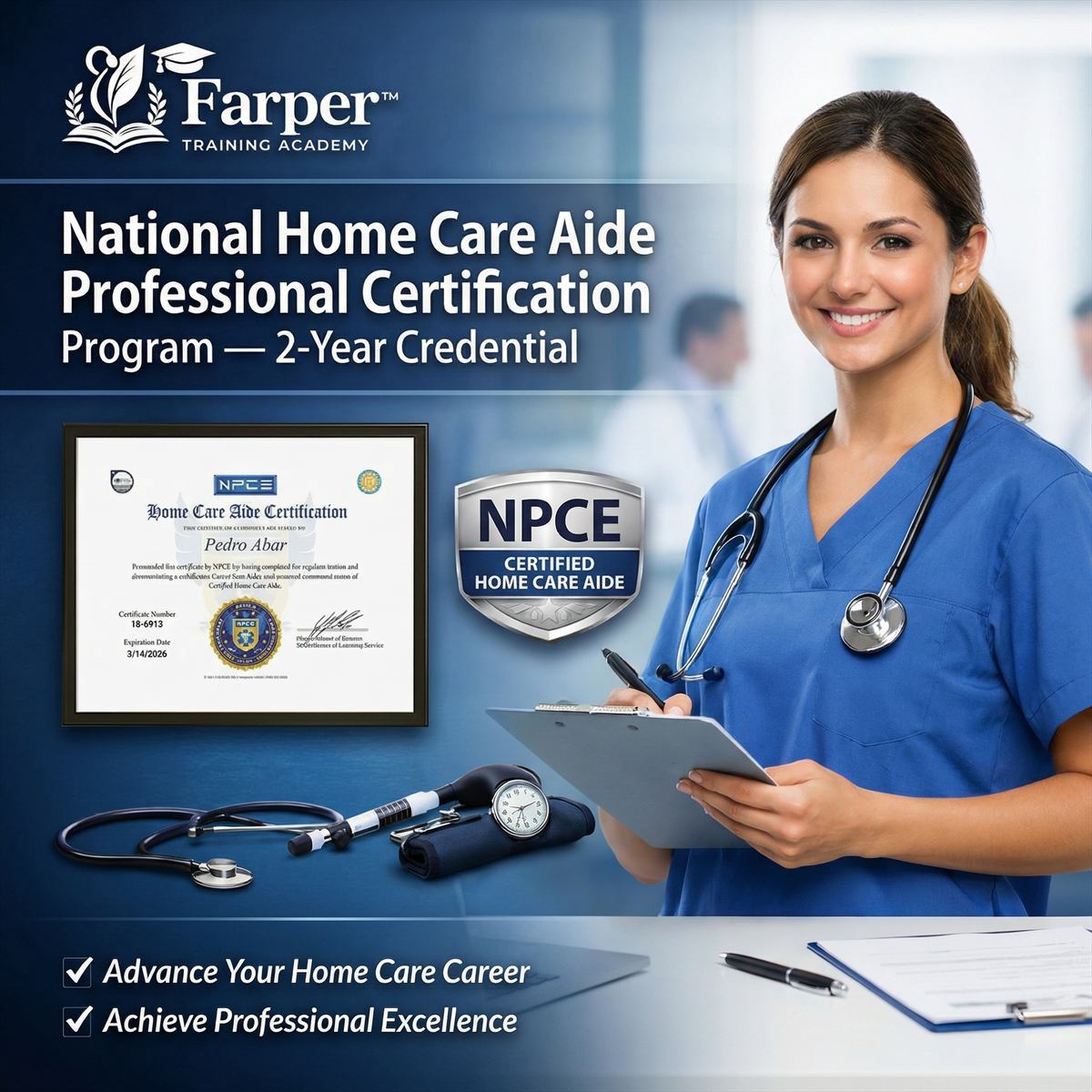 National Home Care Aide Professional Certification